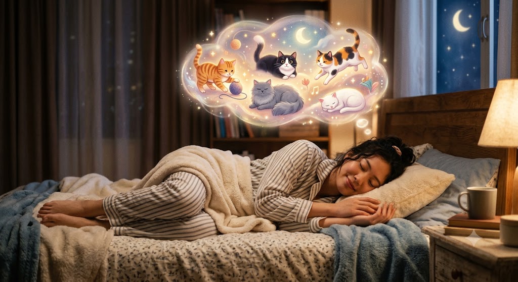 Mơ thấy mèo đánh con gì?